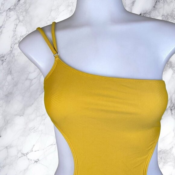 Tularosa Lanah One Piece in Mustard Yellow - Picture 3 of 10